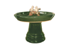 Garden & Pot Accessories > Bird Bath & Fountain Series
Table Top Bird Bath B : Running Green