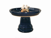 Garden & Pot Accessories > Bird Bath & Fountain Series
Table Top Bird Bath B : Running Blue