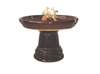 Garden & Pot Accessories > Bird Bath & Fountain Series
Table Top Bird Bath B : Running Brown