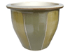 Garden Accessories, Pots & Planters > Malay Series
Flat Rim Malay Pot : Carving Art #301 (Brushed Olive Green)