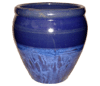 Clay Pots & Planters > Urn Series
HaiNam Urn : Two Tone (Blue/Light Blue)