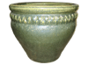 Flower Pots, Pots & Planters > Malay Series
Scalloped Wing Pot : Plain Color (Imperial Green)