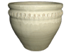 Flower Pots, Pots & Planters > Malay Series
Scalloped Wing Pot : Plain Color (Cream)