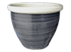 Frost Proof Pots & Planters > Malay Series
Round Rim Malay Pot : Plain Color (Brush Black)