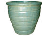 Frost Proof Pots & Planters > Malay Series
Round Rim Malay Pot : Loose Coil Design (Milky Green)