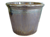 Wholesale Large Planters, Pots & Planters > Stackable Series
Dynasty Pot : Plain Color:<br>Rim Glazed (Falling Brown)