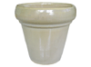 Wholesale Terracotta Pots & Planters > Stackable Series
Heavy Rim Pot : Plain Color:<br>Rim Glazed (Running Creme)