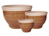 Container Gardening, Pots & Planters > Malay Series
Lipped Malay Pot : Rim Unglazed (Honey)