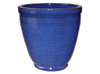 Garden Pottery Pots & Planters > Egg Series
New Egg Pot : Dense Coil Design (Running Blue)