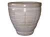 Garden Pottery Pots & Planters > Egg Series
New Egg Pot : Frames Design (Running Creme)