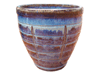 Garden Pottery Pots & Planters > Egg Series
New Egg Pot : Frames Design (Falling Blue)