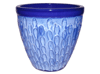 Garden Pottery Pots & Planters > Egg Series
New Egg Pot : Special Art Design: Rain Drops (Blossom Blue)