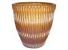 Garden Pottery Pots & Planters > Egg Series
New Egg Pot : Special Art Design: Vertical Grooves (Honey Deco)