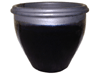 Frost Resistant Pots & Planters > Malay Series
New Rim Malay Pot : Two Tone (Matte Black/Shining Black)