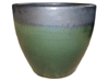 Garden Planters, Pots & Planters > Egg Series
Rimless Egg Pot : Two Tone (Matte Black/Green)