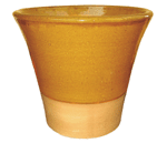 Pottery Supply, Pots & Planters > Flared Series
Stamford Planter : Bottom Unglazed (Honey Beige)