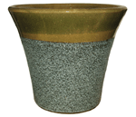 Pottery Supply, Pots & Planters > Flared Series
Stamford Planter : Sandy Series:<br>Plain (Sea Green)