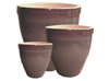 Terracotta Pots & Planters > Egg Series
Standard Egg Pot : Running Brown