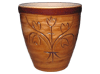 Terracotta Pots & Planters > Egg Series
Standard Egg Pot : Carving Art #141 (Washed Brown)