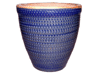 Terracotta Pots & Planters > Egg Series
Standard Egg Pot : Scallop Design (Blue Wave Brush)