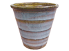 Wholesale Garden Accessories, Pots & Planters > Stackable Series
Storm Pot : Plain Color (Stripes on Olive Green)