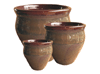 Wholesale Clay Pots & Planters > Necked Series
Tall Necked Pot : Rim Glazed (Iron Brown)