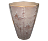 Wholesale Frost Proof Pots & Planters > Tall Planter Series
Tall Octagonal Planter : Flower Carving #201 (Blossom Brown) 