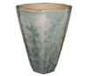 Wholesale Frost Proof Pots & Planters > Tall Planter Series
Tall Octagonal Planter : Flower Carving #201 (Blossom Green) 