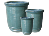 Flower Pots & Planters > Tall Planter Series
Tall U Planter : Dense Coil Design (Running Green)