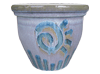 Garden Supplier, Pots & Planters > Malay Series
Dual Rim Malay Pot : Carving Art #403 (Lavender/Blue)