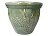 Garden Supplier, Pots & Planters > Malay Series
Dual Rim Malay Pot : Wheat Carving #401 (Jade Green)