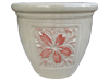 Garden Supplier, Pots & Planters > Malay Series
Dual Rim Malay Pot : Flower Carving #408 (Transparent)