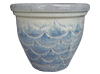 Garden Supplier, Pots & Planters > Malay Series
Dual Rim Malay Pot : Carving Art #404 (Brushed Blue)