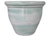 Garden Supplier, Pots & Planters > Malay Series
Dual Rim Malay Pot : Plain Color IV: (Cloudy Green)